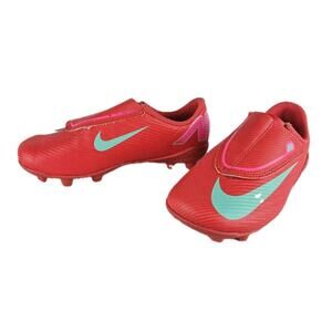 Nike Mercurial Vapor 16 Club Soccer Cleats Hot Pink Teal Youth US 11C FQ8290-800